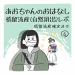 あおちゃんのおはなし※稽留流産（自然排出レポ）稽留流産確定編【6】